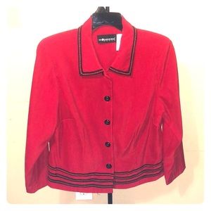 Sag Harbor Women’s Red Blazer